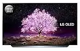 LG OLED55C14LB 55 inch 4K UHD HDR Smart OLED TV (2021 Model) with Advanced α9 Gen4 AI processor, SELF-LIT OLED, Dolby Vision IQ and Dolby Atmos, built-in Google Assistant and Alexa, Black