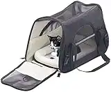 Sweetypet Hundetasche: Hand- & Auto-Transporttasche für Haustiere bis 8 kg, Größe M, schwarz (Hundetasche Auto)