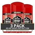 Old Spice Antiperspirant and Deodorant for Men, Invisible Solid, Swagger Scent, 3.4 oz (Pack of 3)