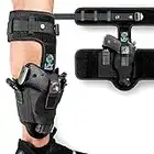 Ankle Holster for Concealed Carry, Conceal Holster | Upgraded Version | Comfortable & Durable | Fits: SIG P365, Glock 43 26 19, Ruger LCP LC9, Springfield Hellcat XDS, M&P Shield 9mm Bodyguard 380