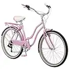 Schwinn Women's Perla 26" Wheel Cruiser Bicycle, Pink, 14"/Small