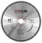 TCT255100TTCG Saxton TCT Circular Saw Blade 255mm x 100T x 30mm Bore (16, 20, 25mm and 25.4mm ring) Aluminium Laminate Hardwood