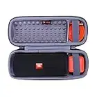 XANAD Case for JBL Flip Essential or Flip 4 or JBL Flip 3 Waterproof Portable Bluetooth Speaker Storage Travel Carrying Bag Grey