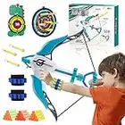 JIMMIDDA Toys for 3-8 Year Old Boys, Bow and Arrow Sets Toys for 4 5 6 7 Year Old Kids, Indoor Toys Outdoor Games for Kids Age 3-10 Archery Targets Toys Birthday Gift