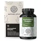 NATURE LOVE® Mariendistel, Artischockenextrakt, Löwenzahn & Desmodium 4-fach Komplex - 120 vegane Kapseln - Hochdosiert mit 80% Silymarin - Laborgerprüft, hochdosiert, in Deutschland produziert