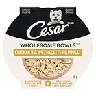 Cesar Wholesome Bowls Wet Dog Food Chicken, 85g Pack of 10