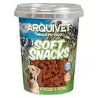 Arquivet Soft Snacks Huesitos Buey 300 g pour Chien - Apéritifs pour Chien en Forme d'os - Sucres, récompenses et Prix canins - Nourriture complémentaire