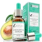 Sérum de Niacinamida (10%) - Antienvejecimiento/Iluminador - Con Zinc y Ácido Hialurónico - Reduce Arrugas/Manchas/Hiperpigmentación - Vegano/Aprobado por Dermatólogos