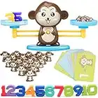 Automoness Jouet éducatif pour Apprendre Les mathématiques, Les singes comptant des Jouets, des Cadeaux et des Jouets d'apprentissage pour Les Enfants de 3 Ans et Plus (Ensemble de 60 pièces)