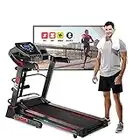 FITFIU Fitness MC-500 - Cinta de Correr Plegable inclinación automática, 18 km/h y 2200 W, pulsómetro, Bluetooth y conexión App (Kinomap, Spax, Zwift), Superficie Carrera 41x123cm, Peso máx. 120 kg