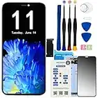 SIMDOG for iPhone 11 LCD Screen Replacement 6.1 Inch Frame Assembly LCD Display,3D Touch Screen Digitizer with Repair Tools Kit with Waterproof Adhesive Tempered Glass for A2111, A2223, A2221