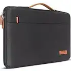 DOMISO 17.3 Pulgada Funda Ordenador Portátil Impermeable Protectora Bolsa con asa Portátil para 17.3" DELL Inspiron/MSI/Lenovo IdeaPad 300 320 321/HP Envy 17/LG gram 17"/ASUS ROG Strix GL702VS,Negro