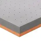 BedStory 3 Inch Twin Mattress Topper, Gel Bamboo Charcoal Memory Foam Mattress Topper & Copper 2-Layers Bed Topper, Cooling Ventilated Foam Mattress Topper with No Cover, CertiPUR-US (38 x 74inch)