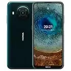 Nokia X10 - Smartphone débloqué 5G (Ecran : 6,67" - 64 Go/6 Go RAM - Double Sim - Android 11) Forest Green