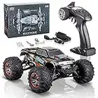 TORXXER Camión RC a escala 1:10 – Coche RC de alta velocidad grado hobby llega a 30 MPH – todoterreno 4WD para agarre en cualquier terreno – Camión trofeo impermeable listo para correr