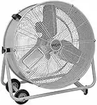 Aktobis Ventilateur à tambour, ventilateur industriel WDH-TG60L en métal robuste avec une circulation d'air maximale de 5.900 m3/h !