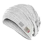 SBS Bonnet d'hiver Bonnet Coupe-Vent, Chapeau d'hiver Unisexe pour Musique et appels avec écouteurs sans Fil, Touches Multifonctions et Microphone intégré, Blanc