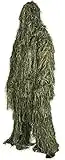 NITEHAWK Kids/Childrens Woodland Camo Camouflage Ghillie Burlap Suit Large 10-12 Years