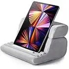 UGREEN Tablet Pillow Stand for Lap Soft Tablet Stand Holder Bed with 3 Viewing Angles Adjustable Pillow Holder Home Office Accessories Compatible with iPad Pro 11, 12.9 Air Mini 6 5 4 E-Reader Grey