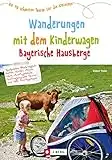 Wanderungen mit dem Kinderwagen Bayerische Hausberge: Ein Wanderführer mit den schönsten Familienwanderungen mit Kinderwagen – in den Bayerischen Hausbergen