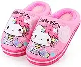 Everyday Delights Sanrio Hello Kitty Kimono Plush Slippers for Girls Kids Children - Pink S Size
