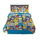 Franco Kids Bedding Super Soft Comforter and Sheet Set with Sham, 7 Piece Full Size, Pokemon