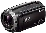 Sony HDRCX625B.CEN - Videocámara (sensor Exmor R CMOS, zoom óptico de 30 aumentos, XAVC S, balanced optical SteadyShot con 5 ejes y cámara lenta) negro, Full HD