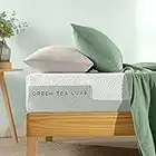 ZINUS Colchón de espuma viscoelástica con té verde Luxe | Adaptable de 7 zonas | 150 x 200 cm | Altura de 20 cm | OEKO-TEX