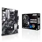 ASUS PRIME B550-PLUS AMD B550 (Ryzen AM4) ATX Motherboard (dual M.2, PCIe 4.0, DDR4 4400, 1 Gb Ethernet, DisplayPort/HDMI, USB 3.2 Gen 2 Type-A and Type-C, Aura Sync RGB Headers Support)