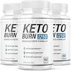 (3 Pack) Keto Burn 1250 Pills Advanced (180 Capsules)