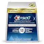 Crest 3D White Whitestrips Professional Effects Teeth Whitening Kit, 22 Treatments, 13 Levels Whiter