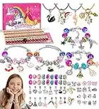 Regalo Niña 5 6 7 8 9 10 11 Años, Juegos para crear Joyas Kit para hacer Pulseras Juguetes Niños 5 6 7 8 9 10 11 12 Años Manualidades Niños 5 6 7 8 9 10 11 Años Regalo Navidad Kit Pulseras