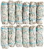 White Sage Smudge Sticks 4" Inch ~ 12 Smudging Wands | Smudge Kit White Sage Incense Sticks for Home Cleansing