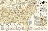 Battles of the Civil War: Wall Maps History & Nature