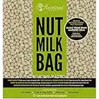 Sac à lait de noix en chanvre Love Tree Products - Meilleur filtre pour le lait d'amandes biologique de qualité supérieure avec un eBook de recettes gratuit - Grand sac en mailles de chanvre résistant, réutilisable et de qualité alimentaire - Pour des jus et des laits de noix onctueux à chaque fois, offert avec une garantie de remboursement à 100%. Taille 12 x 12 pouces.