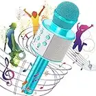 Microfono Karaoke , Microfono Bambini Karaoke Bluetooth Portatile Con Altoparlante Cambia Voce, Microfono Wireless Karaoke Per Cantare Ktv Esterno Festa, Ragazze Giochi Di Famiglia Giocattolo Regalo