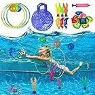 Pool Spielzeug ab 5 6 7 8 9 Jahren Jungen Mädchen, Tauchspielzeug Tauchringe Kinder Set Poolspielzeuge Poolparty Geschenk 5-12 Jahre Schwimmbad Wasserspielzeug Outdoor