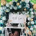 Party Balloons Garland Arch Kit Balloon -Forest 152pcs