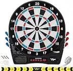 Viper Showdown Electronic Dartboard, Regulation Size For Tournament Play, Ultra Thin Spider Increases Scoring Area, Easy To Use Button Interface, Large Catch Ring For Missed Darts, 25/50 Bull Options, 32 Games 590 Options