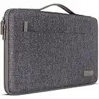 DOMISO 17.3 Pollici Custodia Borsa per Computer Portatile PC Protettiva Laptop Sleeve per 17.3" Lenovo IdeaPad 300 320/HP ENVY 17 Pavilion 17 ProBook 470 /Dell Inspiron 17 Precision 17,Grigio Scuro