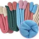 Hocerlu Chaussette Chaude Femme Hiver, 5 Paires Thermiques Chaussettes Multicolors en Laine, Épaisses et Douces Cadeau Femme, Taille Unique 35-41