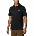 Columbia Sun Ridge 2, Polo pour Hommes, Noir, Taille XL