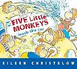 Five Little Monkeys Wash the Car Board Book