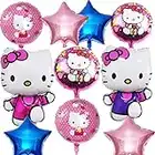 PNi Store - 10 Pcs HelloKitt.y Party Supplies –HelloKitt.y Balloons - HelloKitt.y Party Decorations – HelloKitt.y Birthday Decorations - HelloKitt.y balloons for birthday party Girls and Toddlers