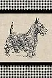 Scottish Terrier Notebook: Scottie Dog Notebook (Small Journal 6 X 9) (150 Blank Lined Pages, Soft Cover) (Diary, Notebook)