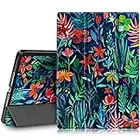 FINTIE Case Compatible with iPad 6th/5th Generation/Air 2/Air 1(9.7-inch, 2018/2017/2014/2013 Model)- Ultra Slim Standing Cover, with Auto Wake/Sleep, Jungle Night