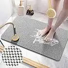 Loofah Mats for Shower, Non Slip | Anti Mold | Quick Drying | Soft on Your Feet | Soft Textured Shower Mat Bath Mat Bathtub Mat Massage Mat Loofah Mat for Bathroom,Shower Tub or Wet Areas