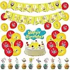 Deco Anniversaire Spongebob Anniversaire Décorations Spongebob Ballons Anniversaire Spongebob Décorations Gâteaux Spongebob Bannière Anniversaire Spongebob D'anniversaire Déco