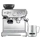 Sage the Barista Express Espresso Machine, Bean to Cup Coffee Machine with Milk Frother, BES875BSS - Brushed Stainless Steel