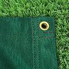 Archery Back Stop Netting *Premium Grade* (Green/White) (Choice of 6 Different Sizes) [Net World Sports] (Green, 6ft x 6ft)